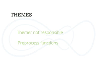 THEMES	
  
Themer not responsible	
  
	
  
	
  Preprocess functions	
  
	
  
	
  
 