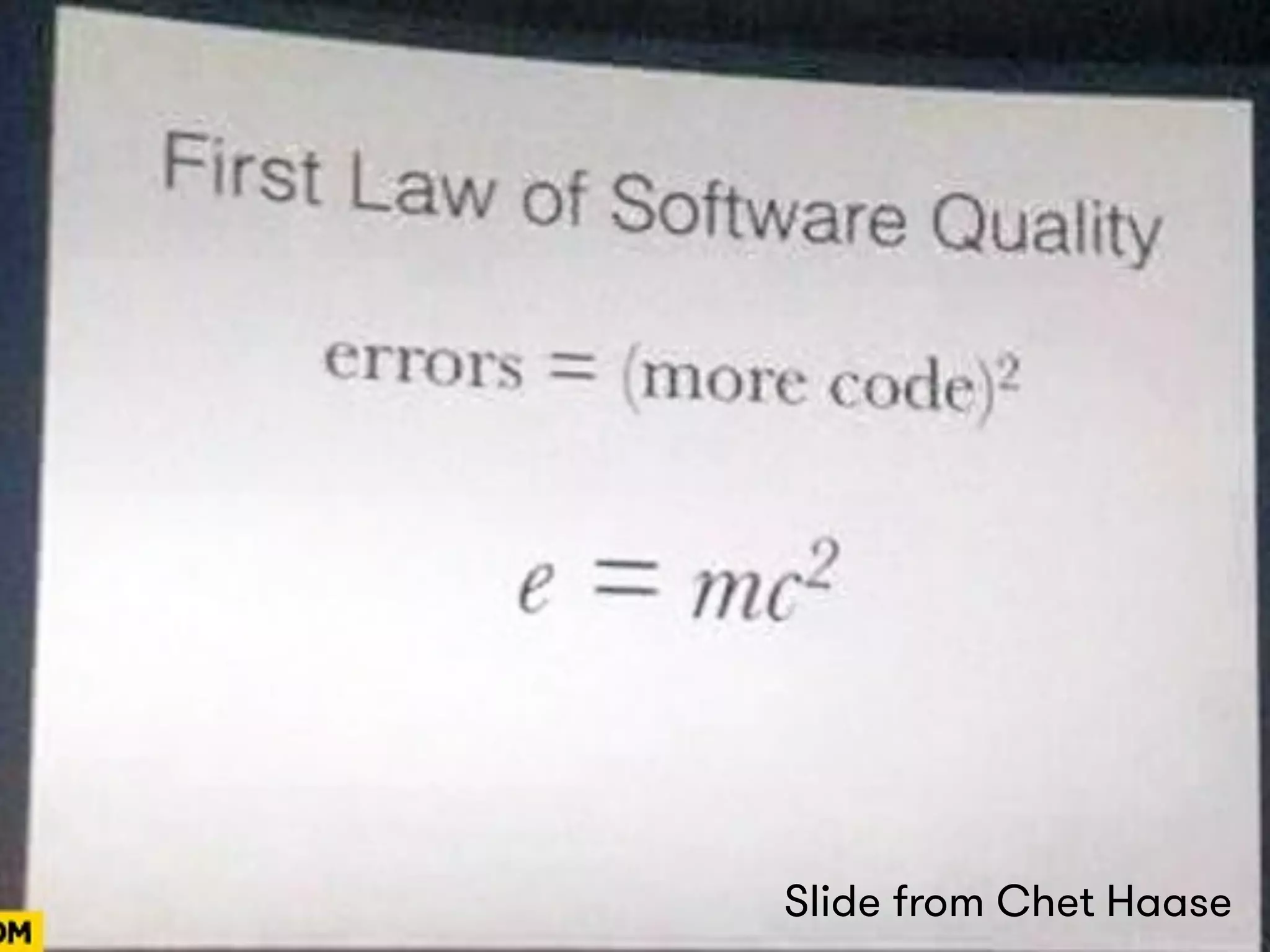 Slide from Chet Haase
 