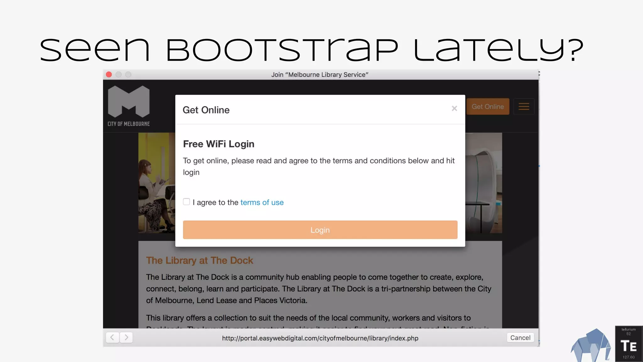 Seen bootstrap lately?
 