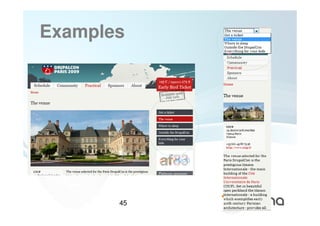 Examples




       45
 