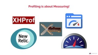Profiling is about Measuring!
XHProf
 