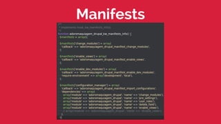 Manifests
 