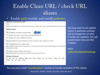 Optimize and Gzip CSS and Javascript filePATH :  /admin/settings/performance - I use Javascript aggregator module to gzip and minify javascript.URL to download: http://drupal.org/project/javascript_aggregator  - I use cssgzip module to gzip css fileURL to download :http://drupal.org/project/css_gzip For maximum performance , you can try to install also boost moduleURL to download :http://drupal.org/project/boostDeployment  and Performance :  Optimize and Gzip CSS  and Javascript file