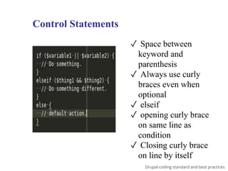 Drupal coding standards and best practices | PPT