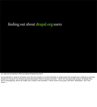 Drupalcon Redesign Keynote