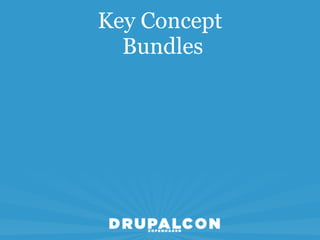 Key Concept
  Bundles
 