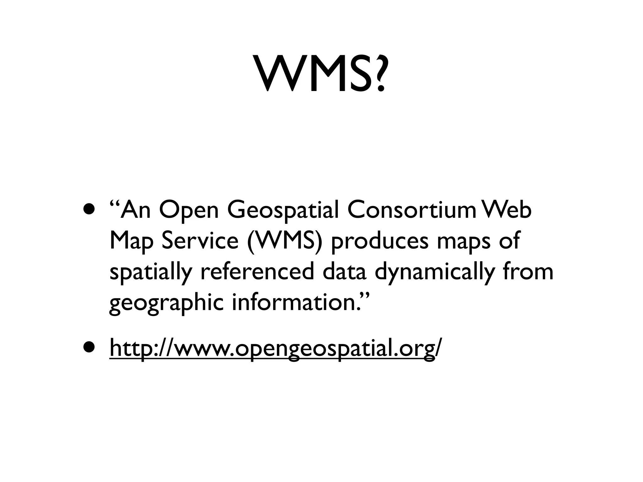 Drupal and the GeoSpatial Web