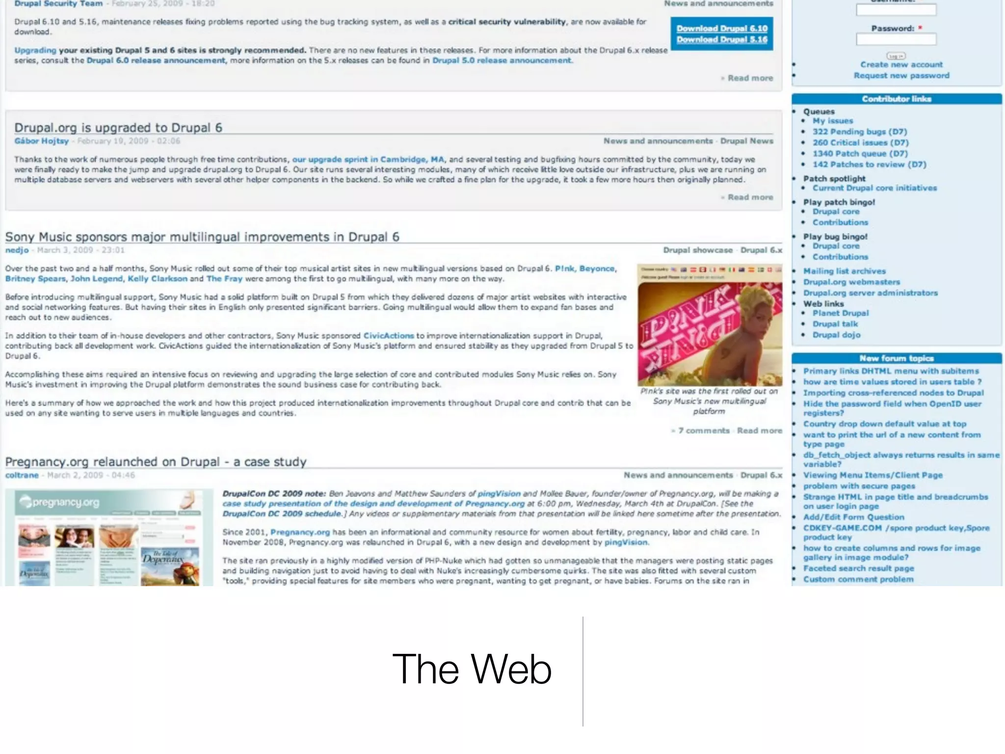 Drupal and the GeoSpatial Web