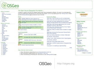 Drupal and the GeoSpatial Web