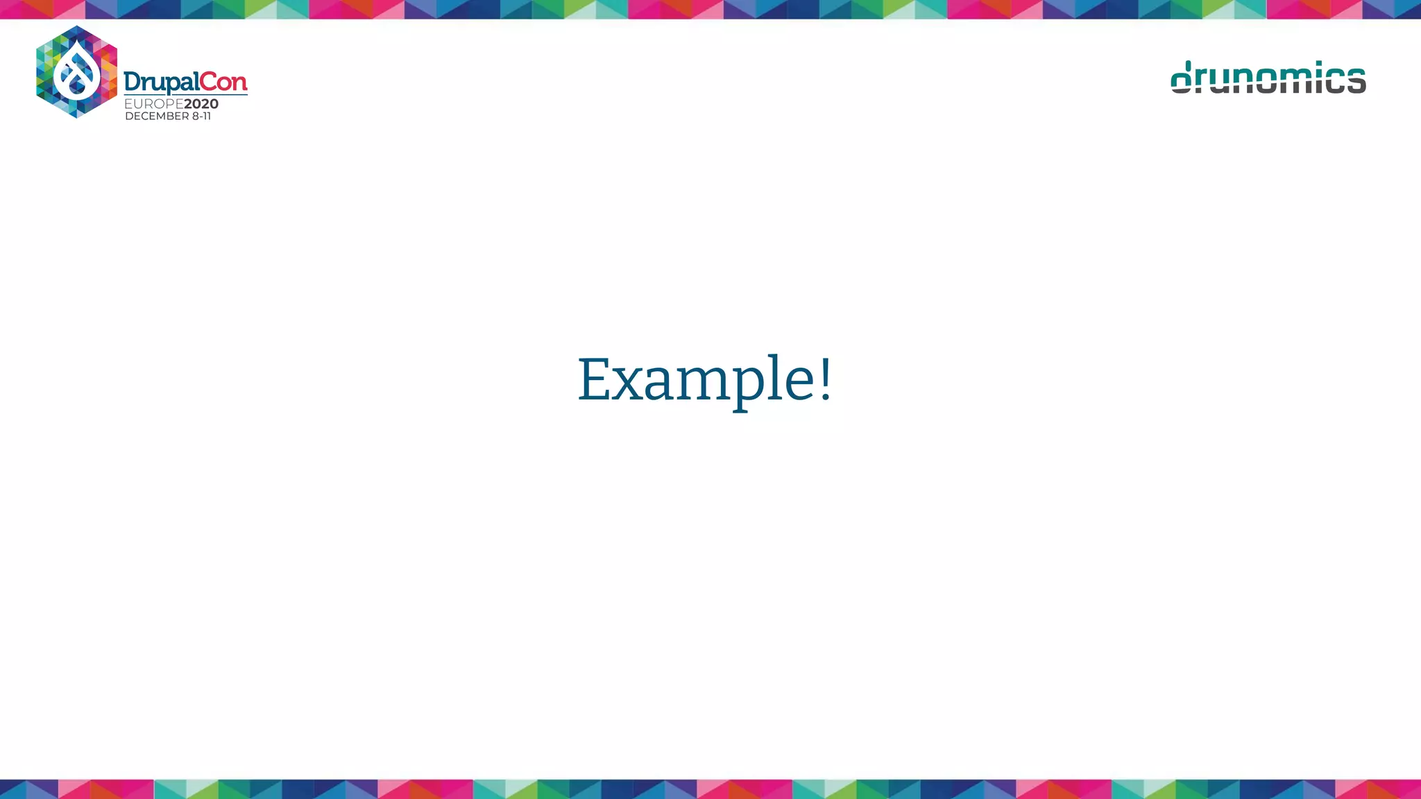 Example!
 