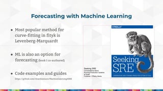 Forecasting with Machine Learning
Seeking SRE
Conversations About
Running Production Systems
at Scale
Publisher: O'Reilly ...