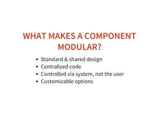 Component Driven Design and Development | PDF