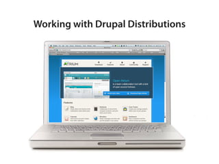 Working with Drupal Distributions
 