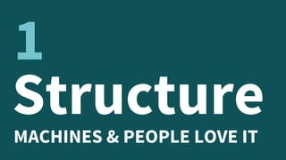 StructureMACHINES & PEOPLE LOVE IT
1
 
