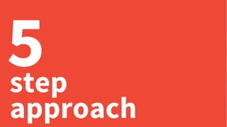 step
5
approach
 