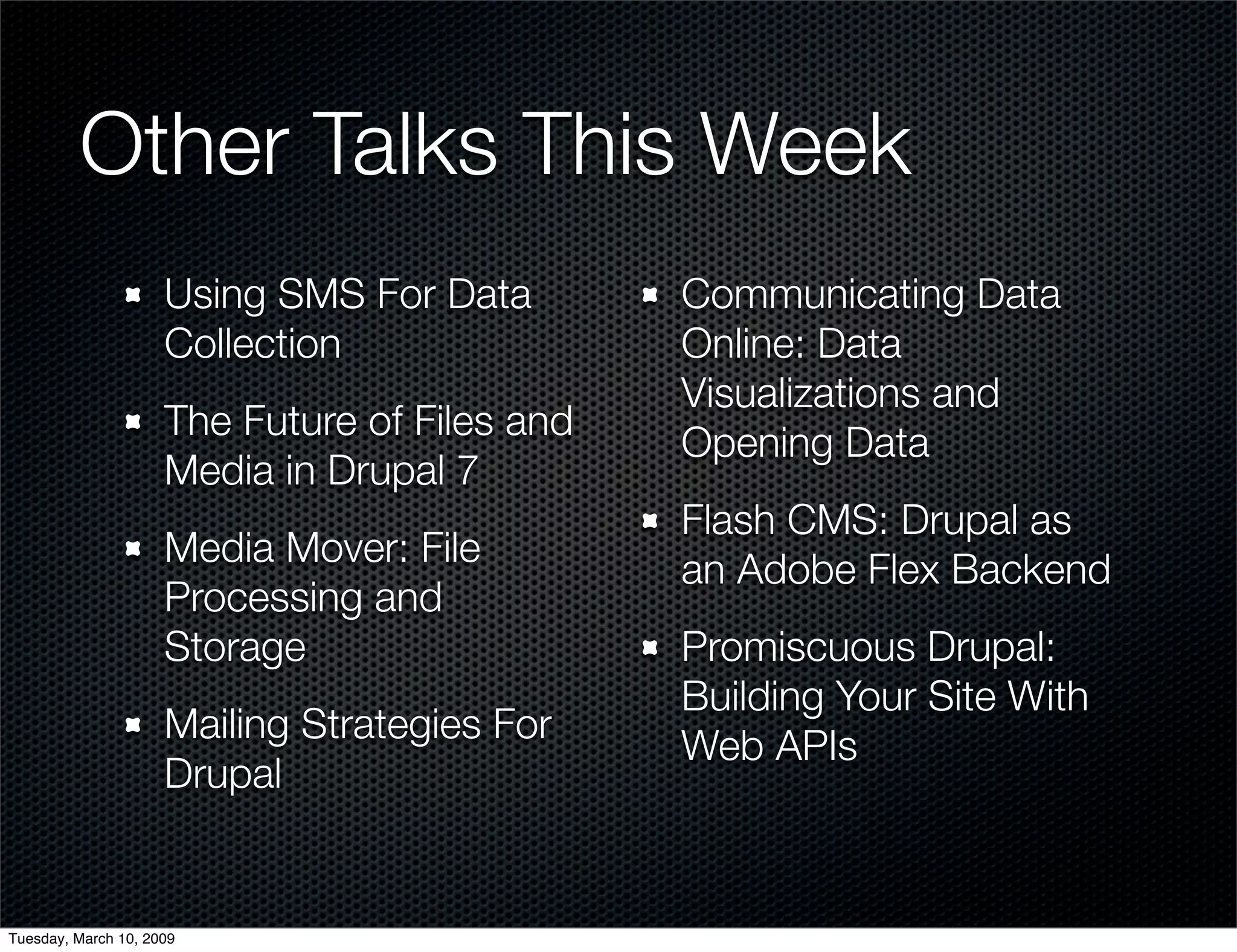 Beyond The Web: Drupal Meets The Desktop (And Mobile)