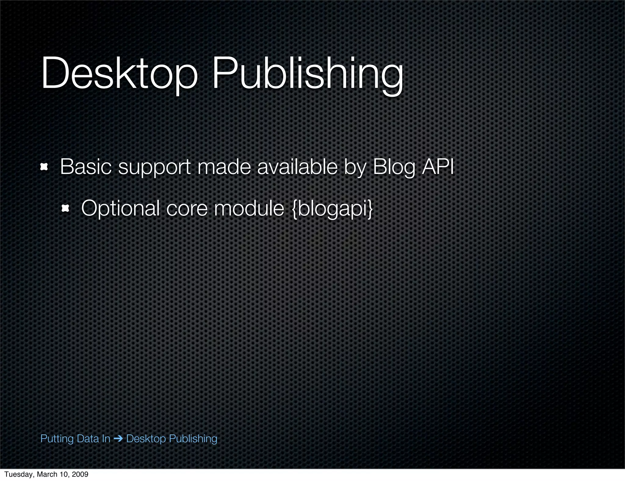 Beyond The Web: Drupal Meets The Desktop (And Mobile)