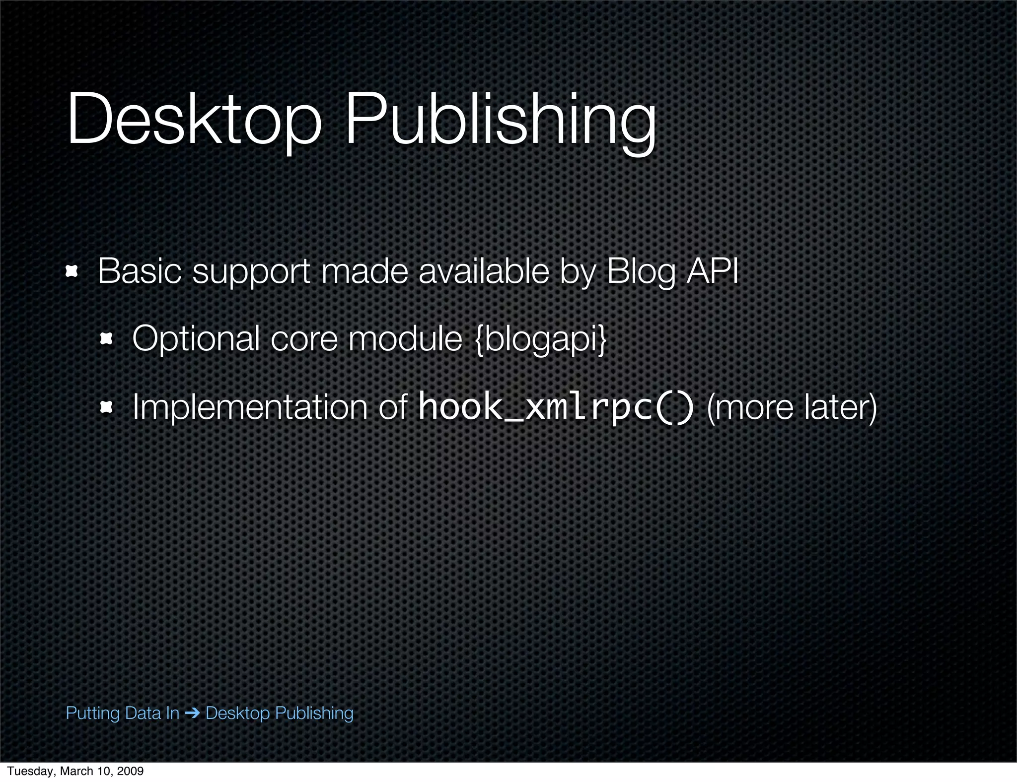 Beyond The Web: Drupal Meets The Desktop (And Mobile)