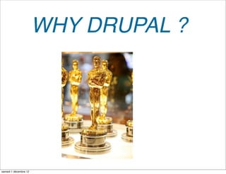 WHY DRUPAL ?




samedi 1 décembre 12
 