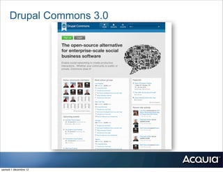 Drupal Commons 3.0




samedi 1 décembre 12
 