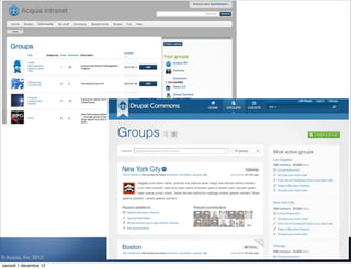 © Acquia, Inc. 2012.
samedi 1 décembre 12
 