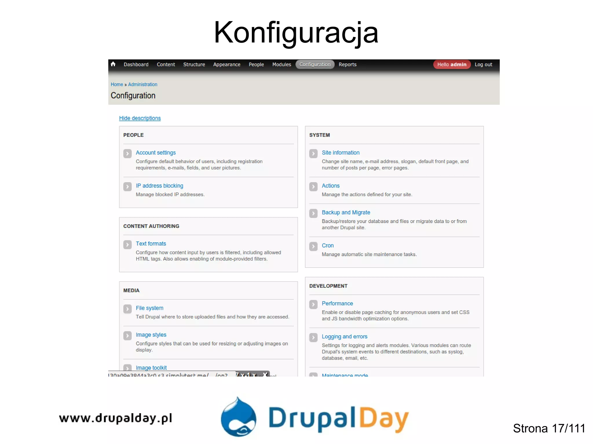 Konfiguracja
Strona 17/111
 