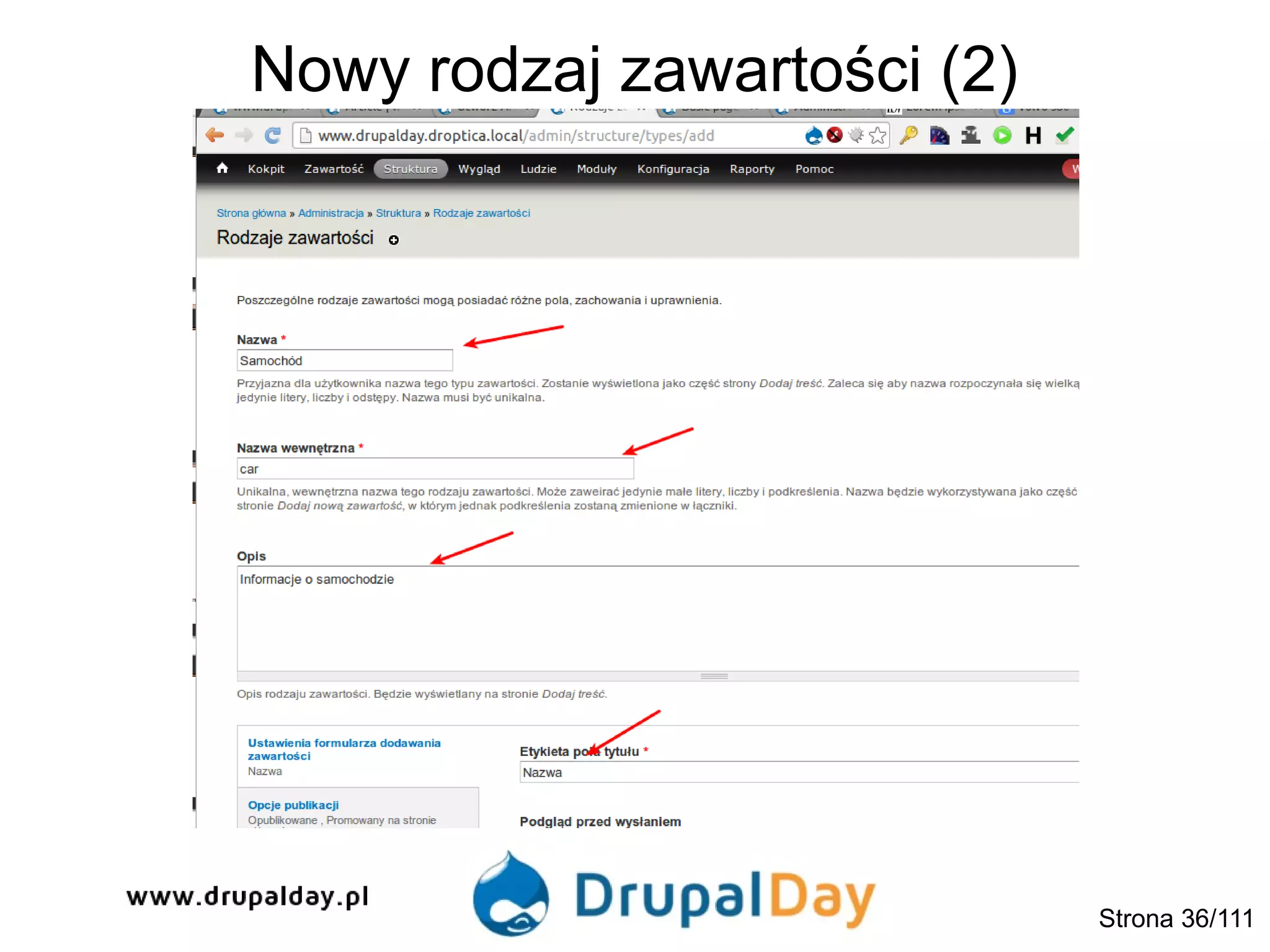 Nowy rodzaj zawartości (2)
Strona 36/111
 