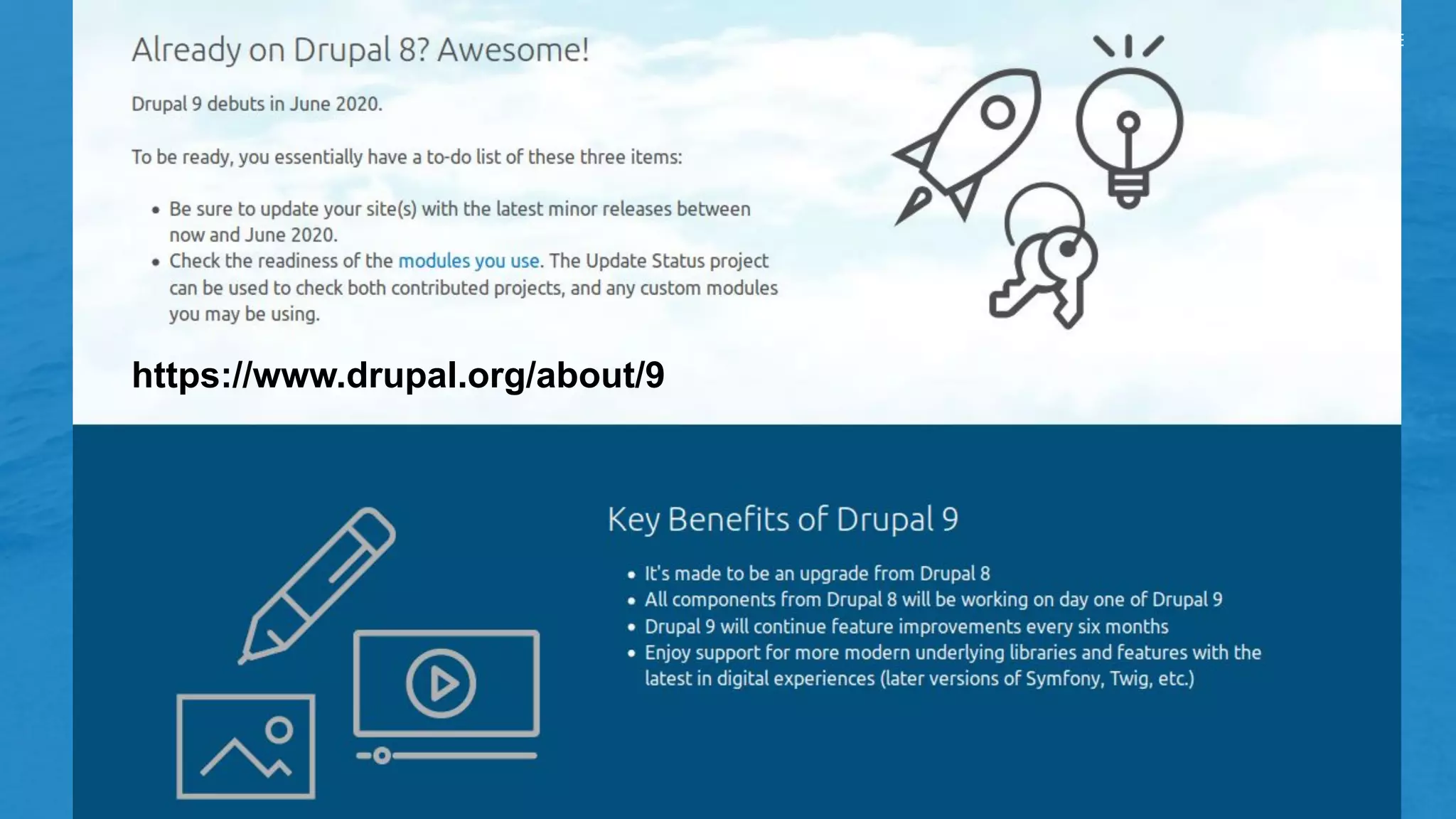 https://www.drupal.org/about/9
 
