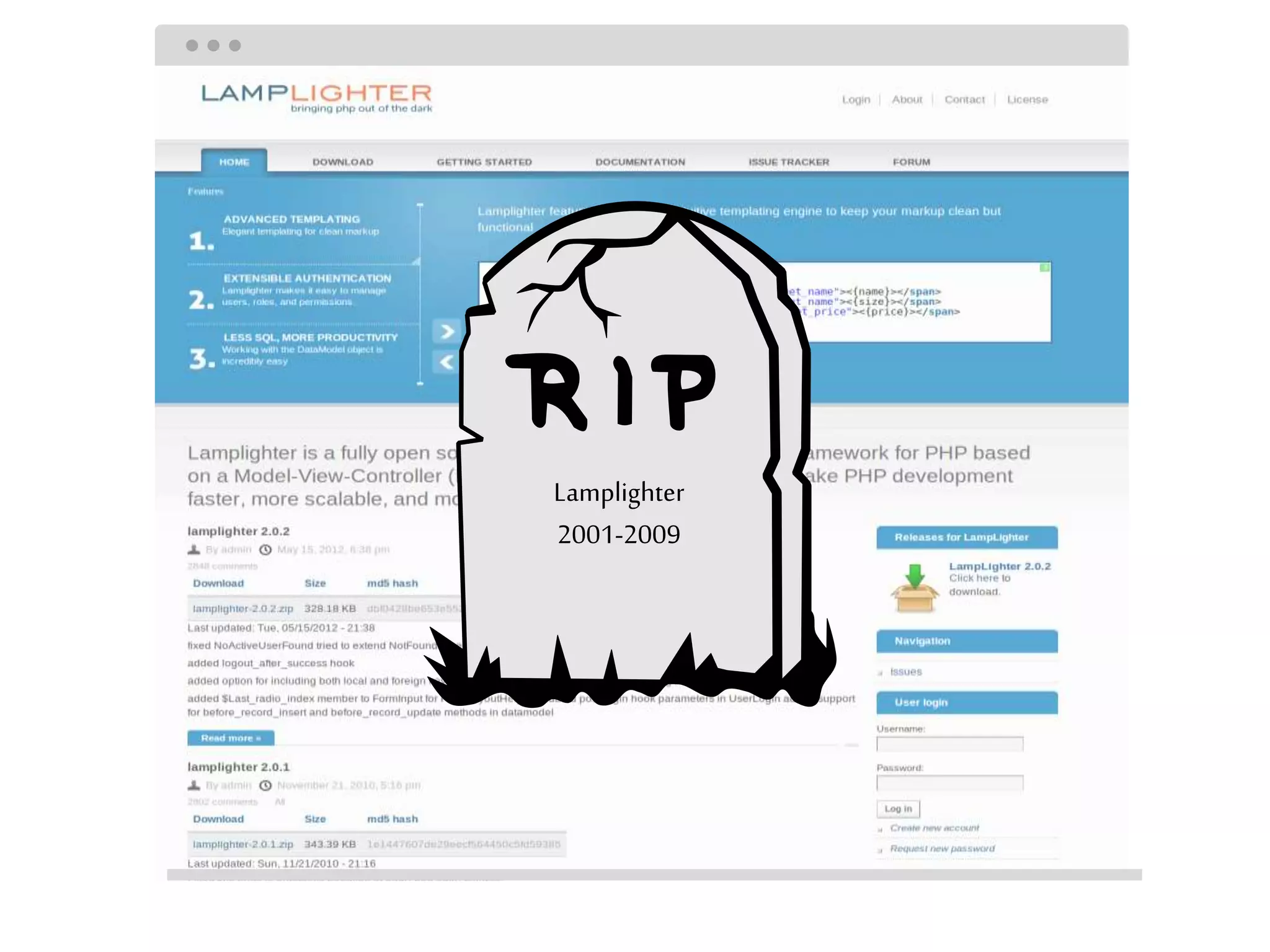 Lamplighter 2001-2009 