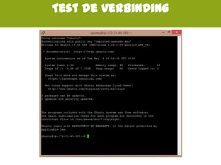 Test de verbinding
 
