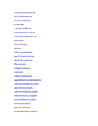 web development company
app developers near me
hire flutter developer
ios app devs
a software developers
software company near me
software developers near me
good coders
top web designers
sataware
software developers az
app development phoenix
app developers near me
idata scientists
top app development
source bitz
software company near
app development company near me
software developement near me
app developer new york
software developer los angeles
software company los angeles
app development los angeles
how to create an app
how to creat an appz
ios app development company
 