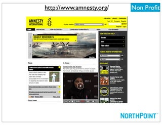 http://www.amnesty.org/   Non Proﬁt
 