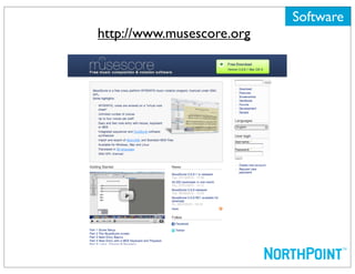 Software
http://www.musescore.org
 