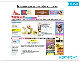 Lifestyle
http://www.womenshealth.com
 