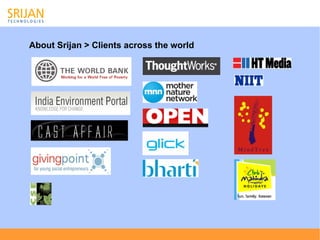 About Srijan > Clients across the world
 