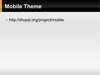 Mobile Theme http://drupal.org/project/mobile 
