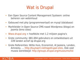Drupal Gardens Drupal Gardens