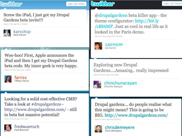 Drupal Gardens Drupal Gardens