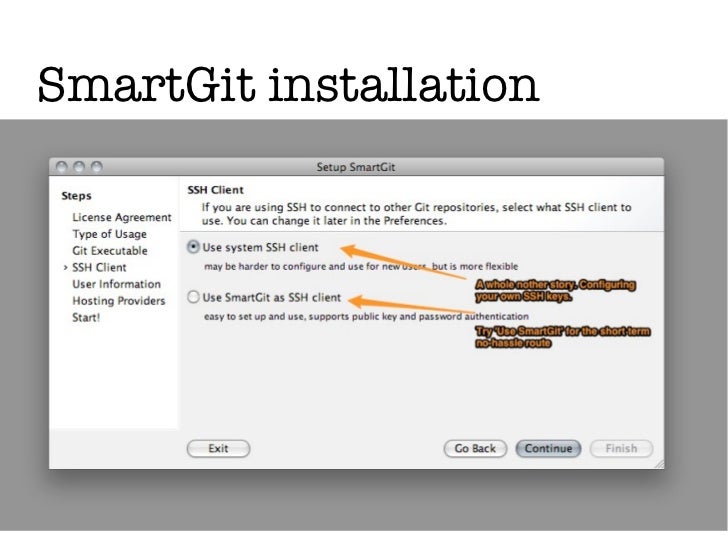 Smartgit on arch linux - wiijulu