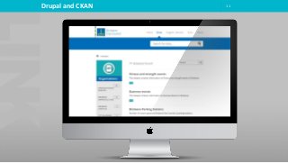 11Drupal and CKAN
 