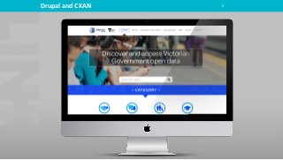 6Drupal and CKAN
 