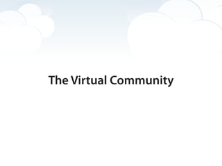 The Virtual Community
 