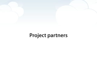 Project partners
 