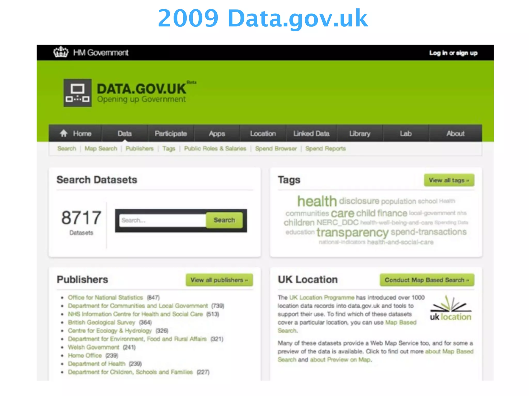2009 Data.gov.uk
 