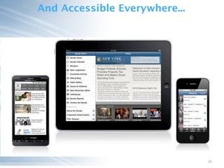 28
And Accessible Everywhere...
 