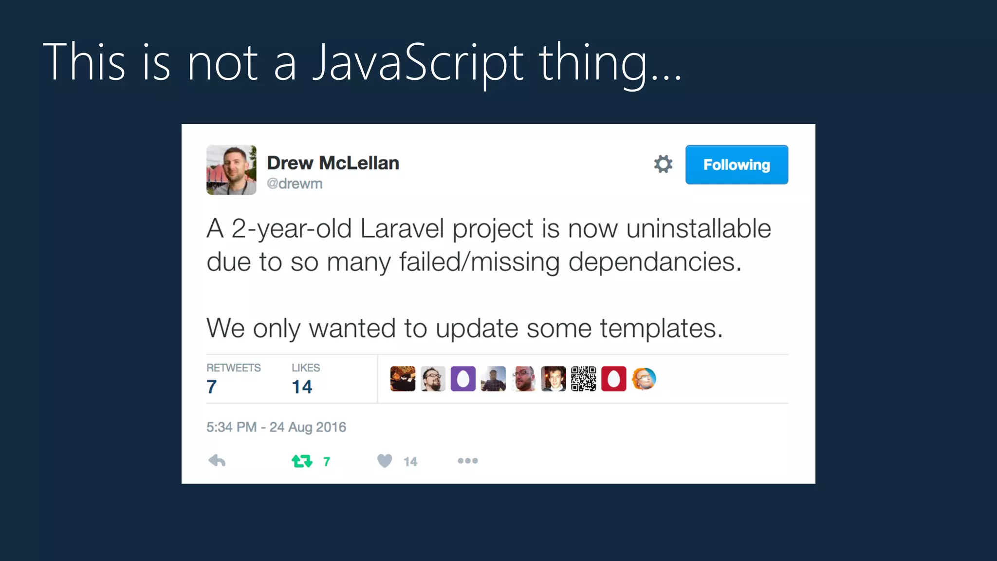 This is not a JavaScript thing…
 