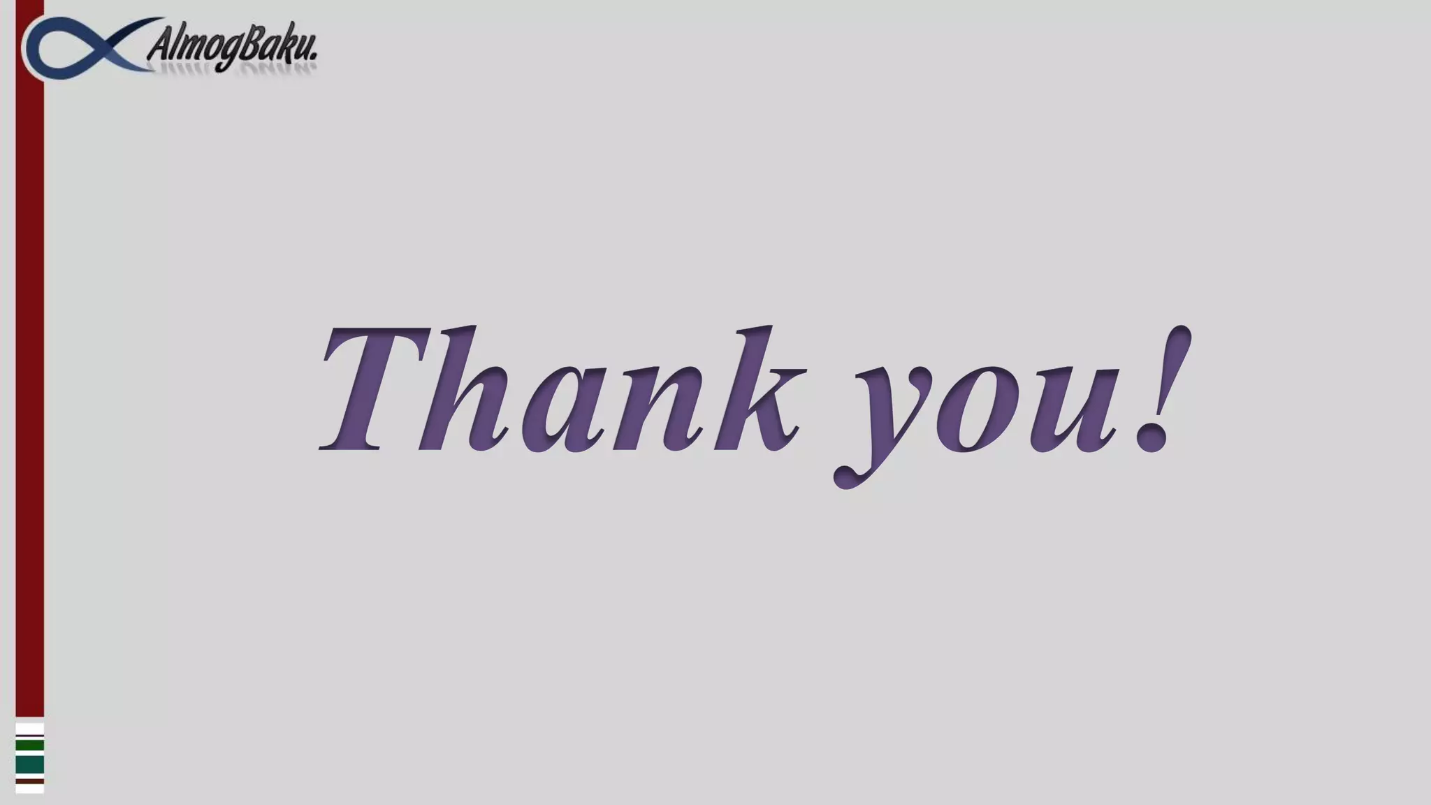 Thank you!
 
