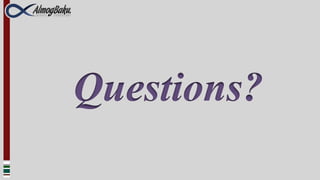 Questions?
 