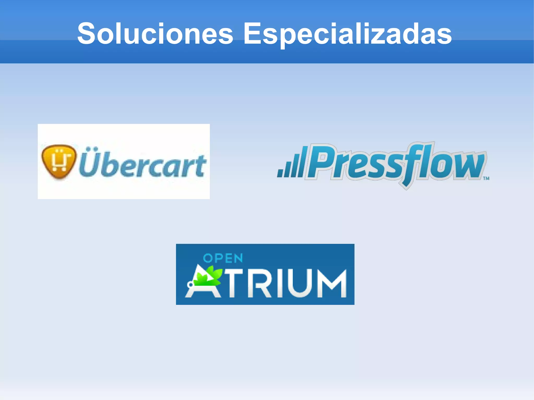 Soluciones Especializadas
 