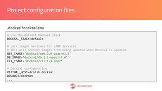 Managing development environments with Docksal | PDF
